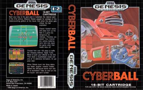 cyberball sega genesis