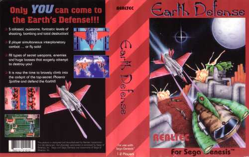 earth defense sega genesis