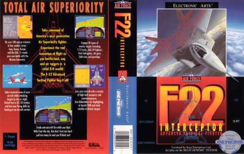 f22 sega genesis