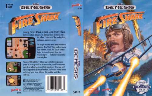 fire shark genesis