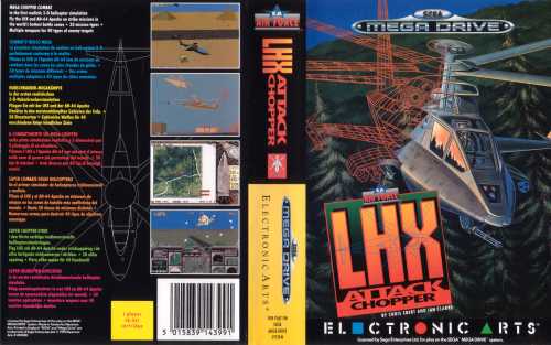 lhx attack chopper mega drive