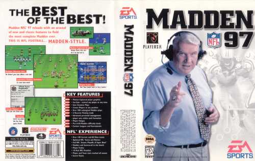 Sega Genesis - Madden 98 Football in Box / Case – The Generation X of  America