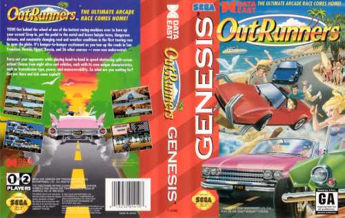 outrunners sega genesis