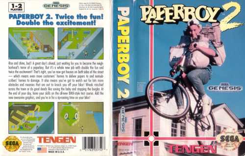 paperboy 2 sega genesis