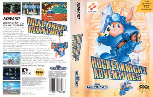 Genesis / 32X / SCD - Rocket Knight Adventures - Stage Titles (PAL