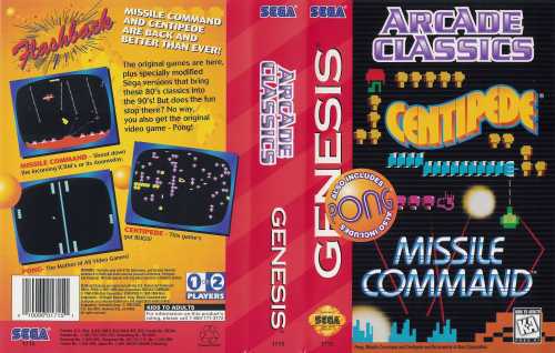 arcade classics genesis