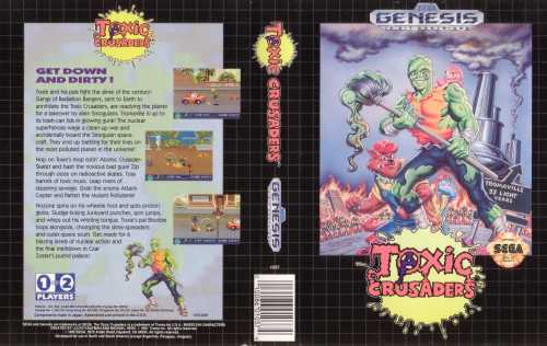 toxic crusaders sega genesis