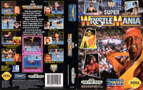 wwf super wrestlemania sega genesis