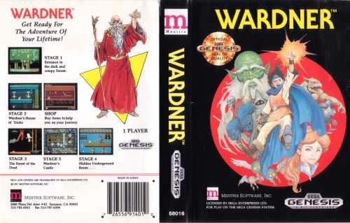 wardner mega drive