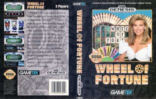 wheel of fortune sega genesis