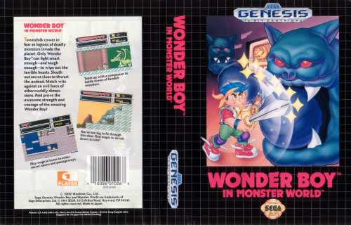 Wonder Boy Sega Master System Game -  Portugal