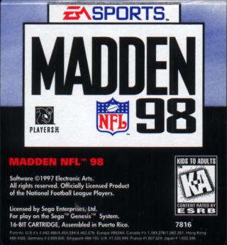 Madden '98 Football
