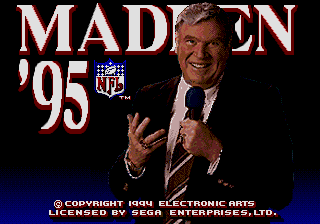 Madden NFL 97 (Sega Genesis) - Jacksonville Jaguars vs