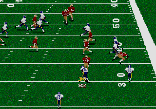 Madden NFL '96 - Sega Genesis Mega Drive - Editorial use only