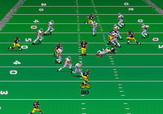 Madden NFL 97 (Genesis)-Gameplay 