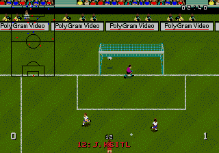 Screenshot of World Championship Soccer (Genesis, 1989) - MobyGames