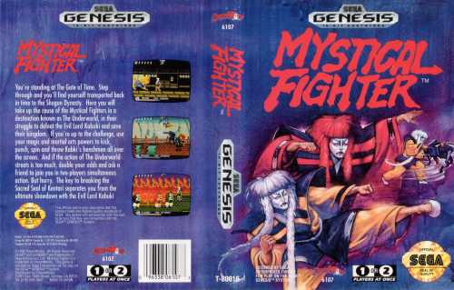 Maou Renjishi Mystical Fighter - Megadrive (MD) - NTSC-JAPAN - Jeu Taito - Bon état
