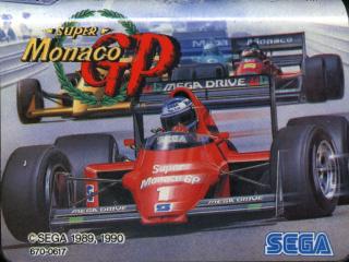 Notice De Jeu Super Monaco GP Pour Sega Megadrive - Etat Correct, Sans Le Jeu